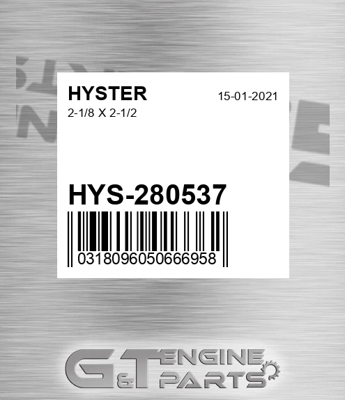 HYS-280537 2-1/8 X 2-1/2