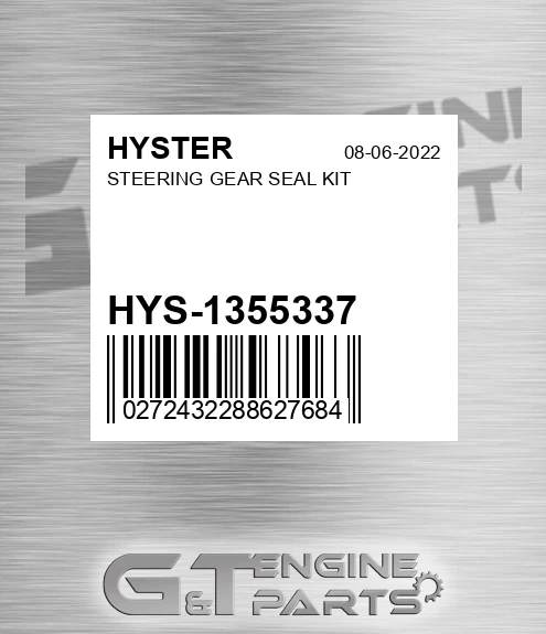 HYS-1355337 Steering Gear Seal Kit