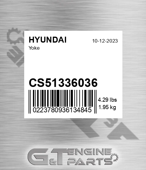 CS51336036 HYUNDAI Yoke