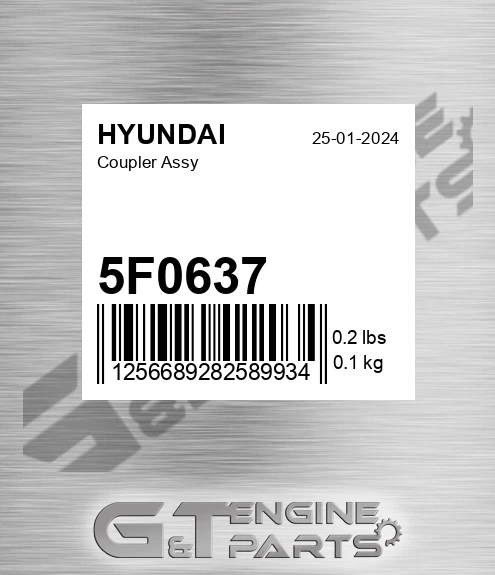 5F0637 Coupler Assy