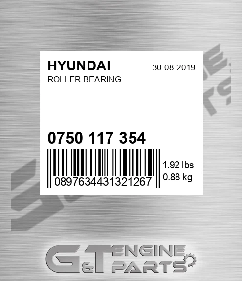 0750117354 Roller Bearing