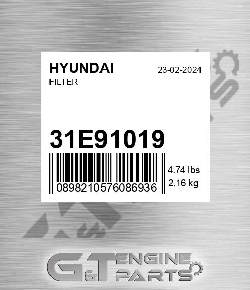 31E9-1019 Filter