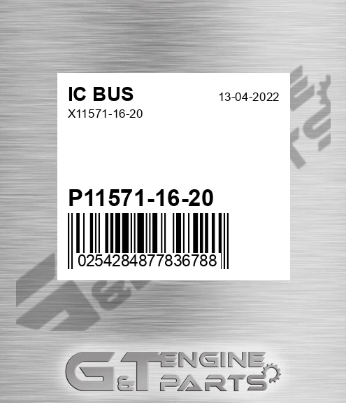 P11571-16-20 Fittng
