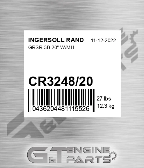 CR3248/20 Grsr 3b 20" W/mh