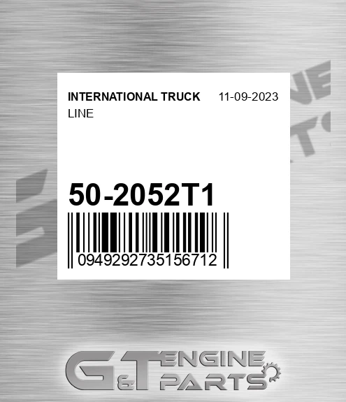 50-2052T1 Line