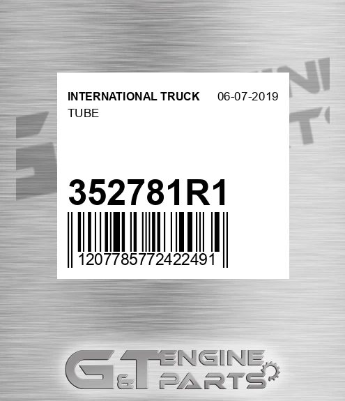 352781R1 Tube