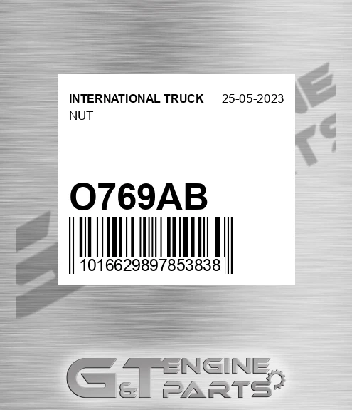 O769AB Nut