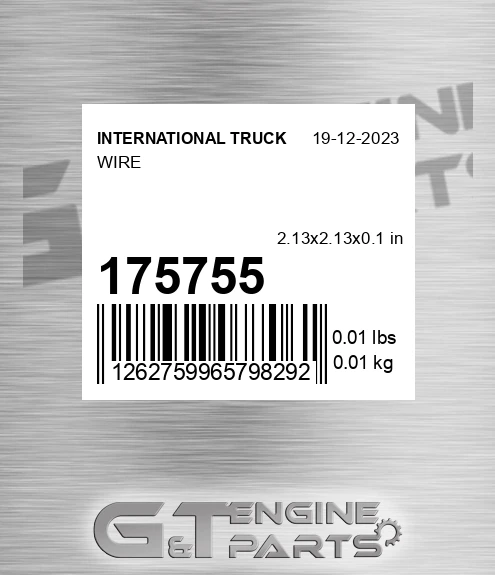175755 INTERNATIONAL TRUCK Wire