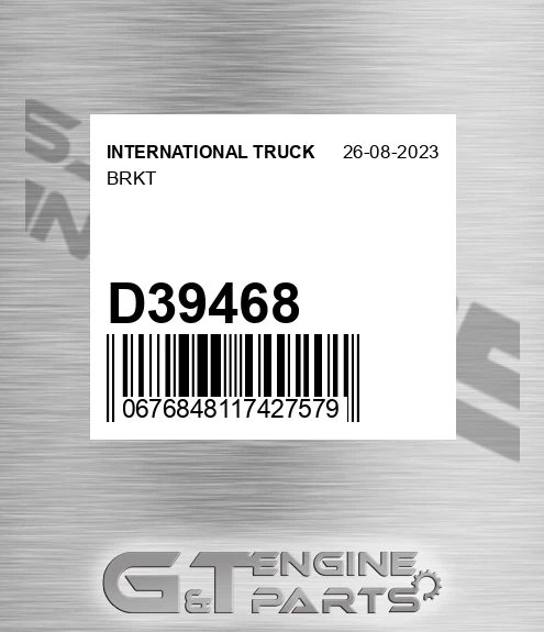 D39468 Brkt