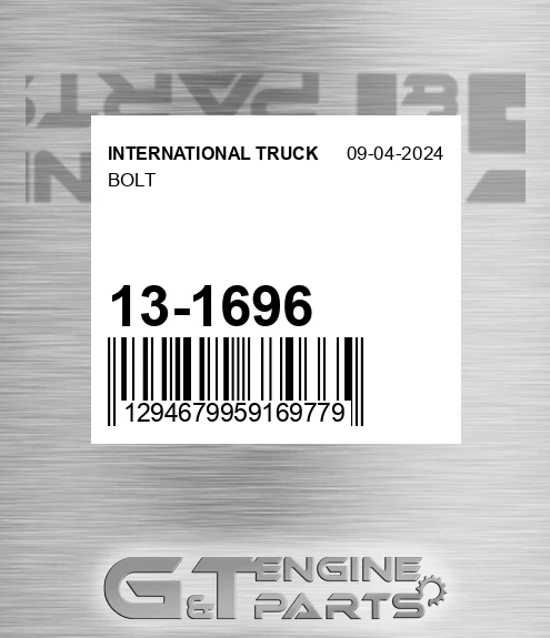 13-1696 Bolt