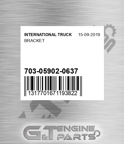 703-05902-0637 Bracket