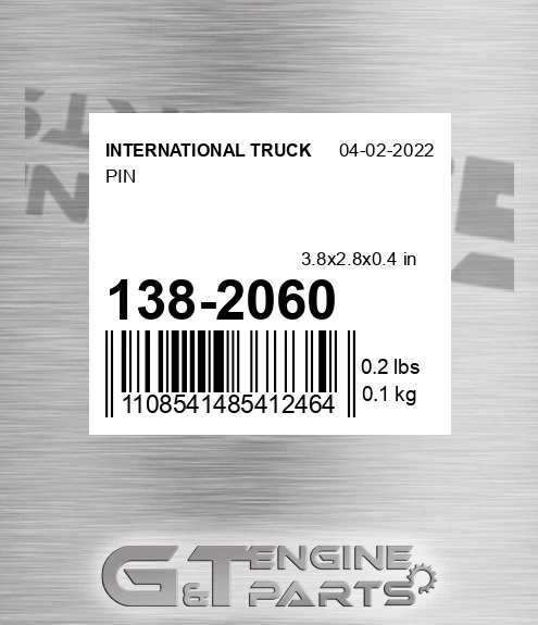 138-2060 Pin