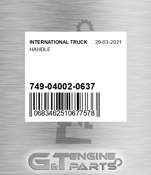 749-04002-0637 Handle