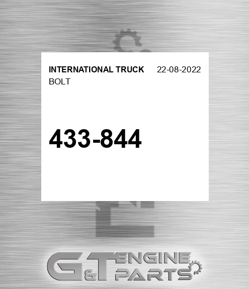 433-844 Bolt
