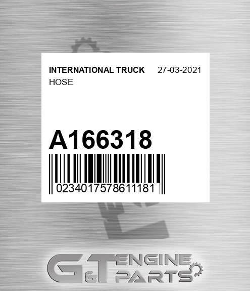 A166318 Hose