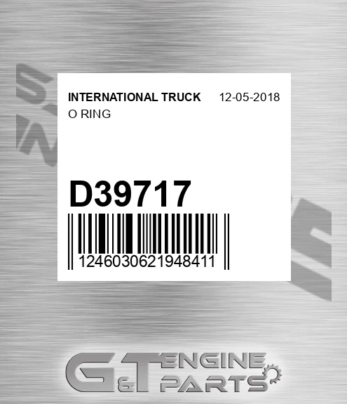 D39717 O Ring