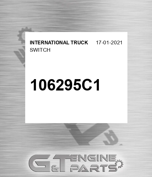 106295C1 INTERNATIONAL TRUCK Switch