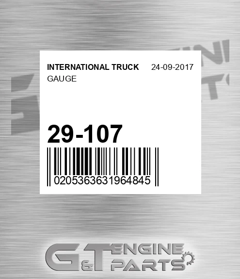 29-107 Gauge