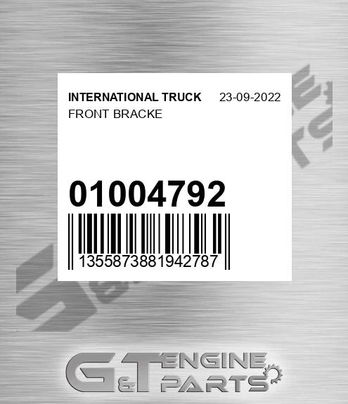 01004792 Front Bracke