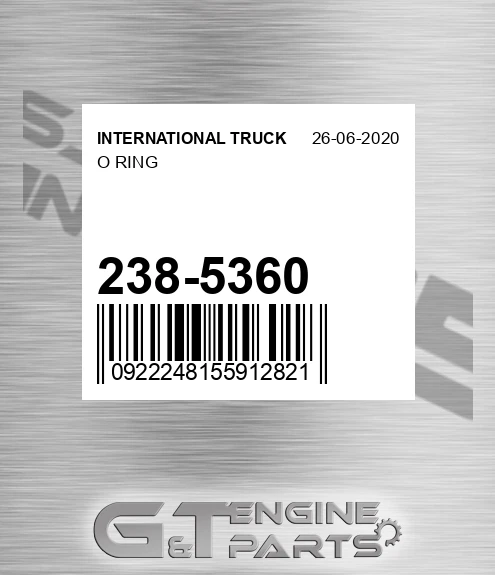 238-5360 O Ring