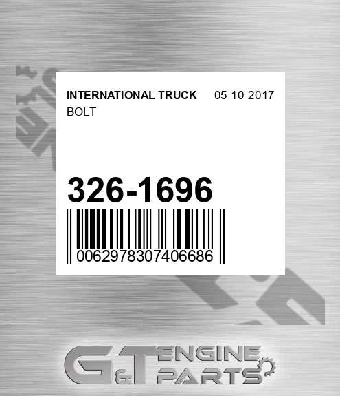 326-1696 Bolt
