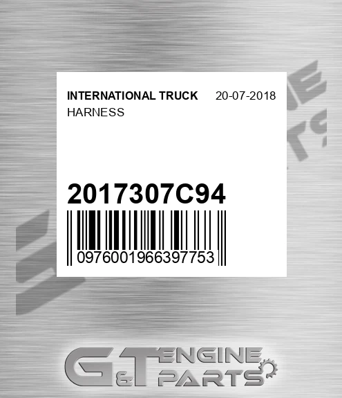2017307C94 Harness