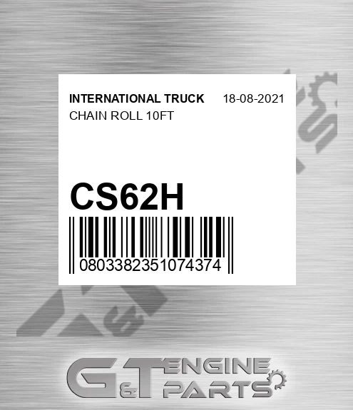 CS62H Chain Roll 10ft