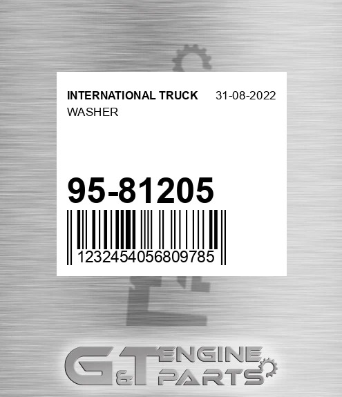 95-81205 Washer