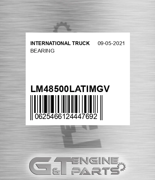 LM48500LA-TIMGV Bearing