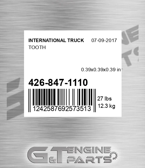 426-847-1110 Tooth