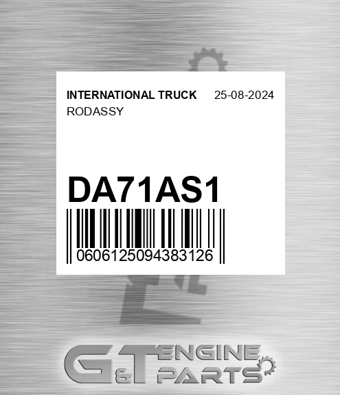 DA71AS1 Rodassy for INTERNATIONAL TRUCK