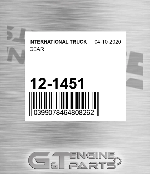 12-1451 Gear