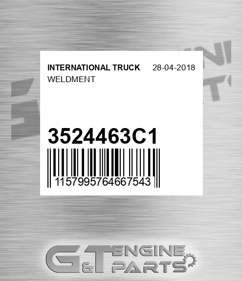 3524463C1 Weldment