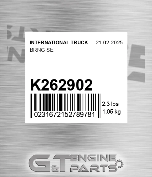 K262902 Brng Set