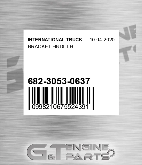682-3053-0637 Bracket Hndl Lh
