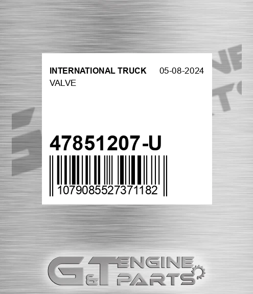 47851207-U Valve