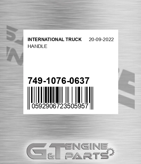 749-1076-0637 Handle