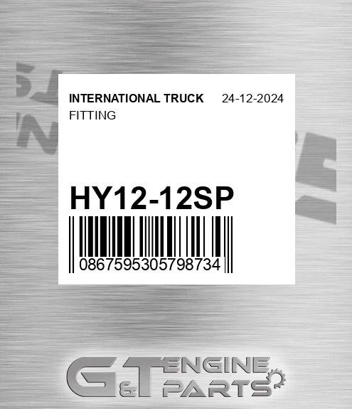 HY12-12SP Fitting