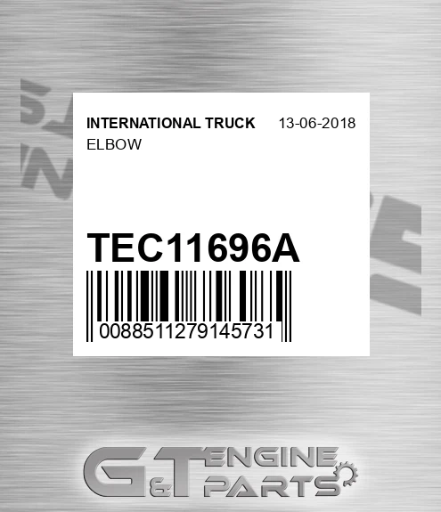 TEC1169-6A Elbow for INTERNATIONAL TRUCK
