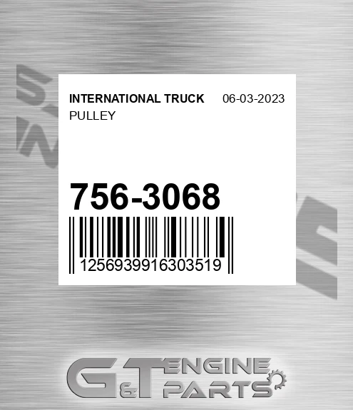 756-3068 Pulley