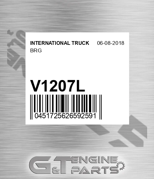 V1207L Brg