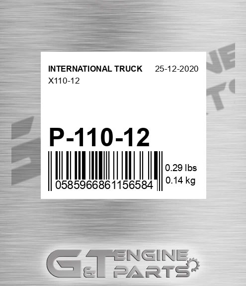 P-110-12 X110-12