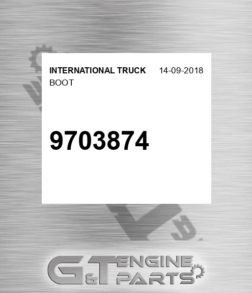 9703874 INTERNATIONAL TRUCK Boot