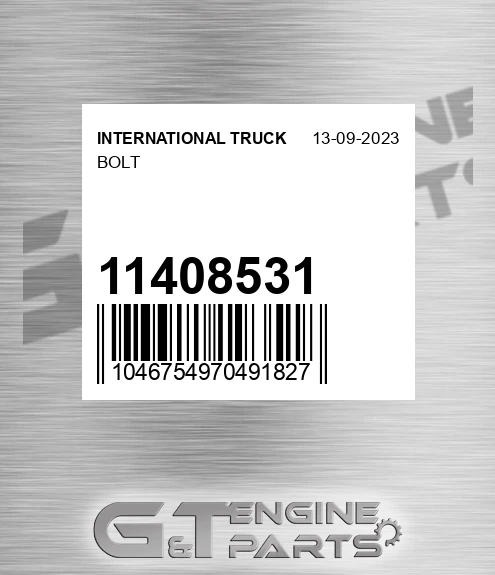 11408531 Bolt
