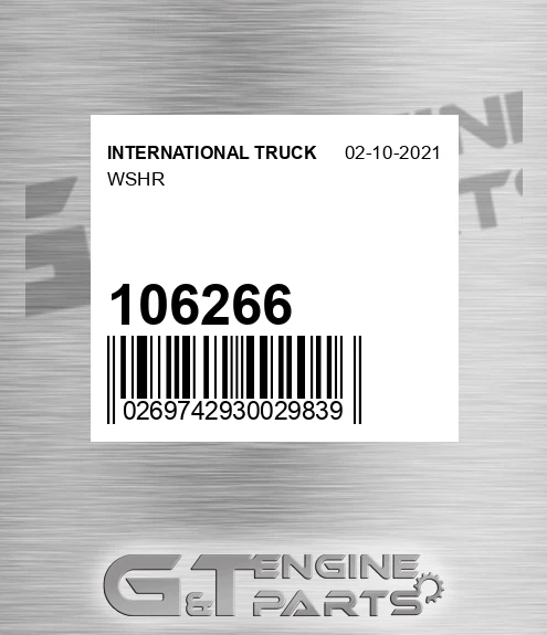 106266 Wshr