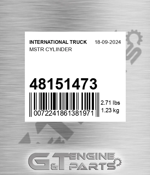 48151473 Mstr Cylinder