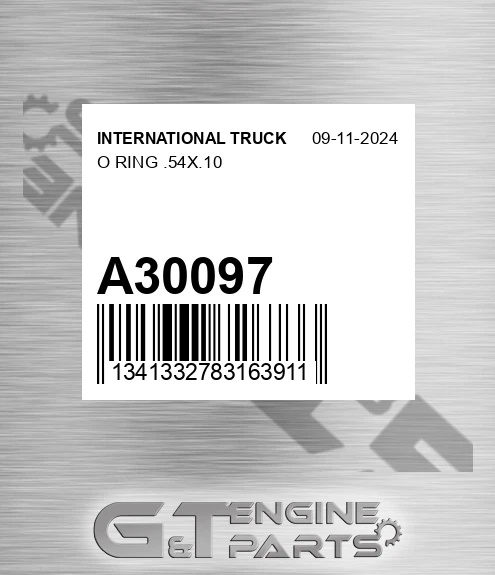 A30097 INTERNATIONAL TRUCK O Ring .54x.10
