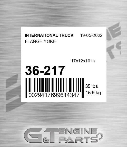36-217 Flange Yoke