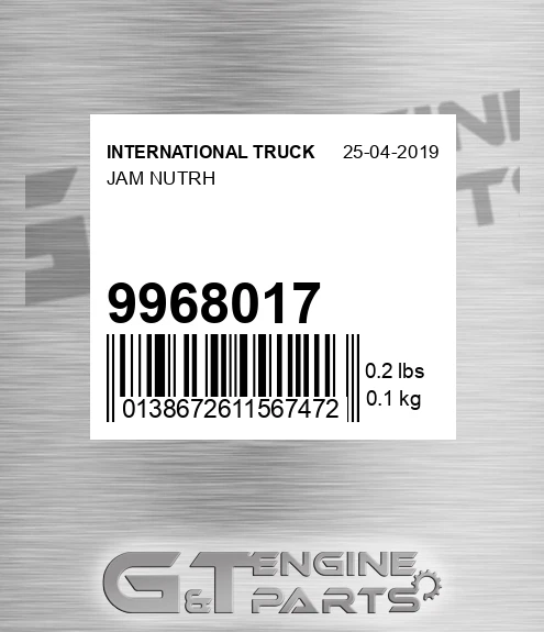 9968017 Jam Nutrh