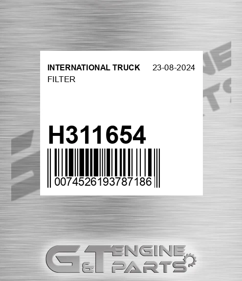 H311654 Filter